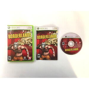 Borderlands (Microsoft Xbox 360, 2009) 2K Games - CIB Complete - US Seller